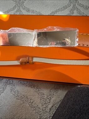 Authentic HERMES gift box belt ribbon